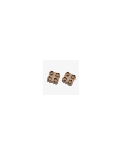 Magpul Industries DAKA Bins, 2X2, Compatible with DAKA GRID Organizer Panels, Matte Finish, Flat Dark Earth, 3.2"x3.2"x1.3" Internal, (2)-2X2 Bins Included