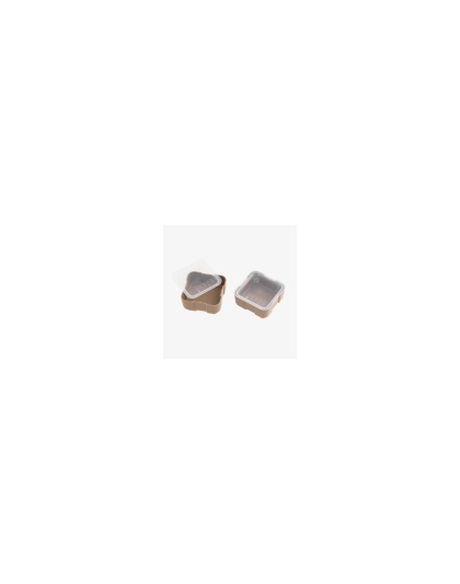 Magpul Industries DAKA Bins, 2X2, Compatible with DAKA GRID Organizer Panels, Matte Finish, Flat Dark Earth, 3.2"x3.2"x1.3" Internal, (2)-2X2 Bins Included