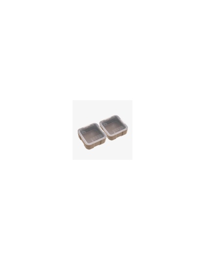 Magpul Industries DAKA Bins, 2X2, Compatible with DAKA GRID Organizer Panels, Matte Finish, Flat Dark Earth, 3.2"x3.2"x1.3" Internal, (2)-2X2 Bins Included