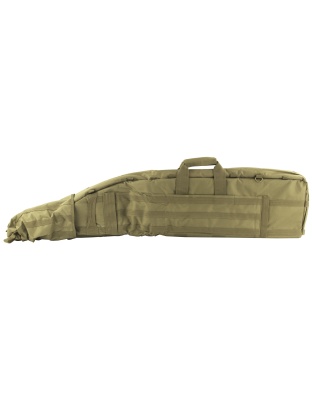 NcSTAR Drag Bag, 45" Rifle Case, Nylon, Tan, Includes Backpack Shoulder Straps