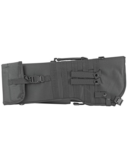 NcSTAR Rifle Scabbard, Black, Nylon, 22" Length, Six Metal D-Ring locations, Includes Padded Shoulder Sling
