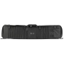 NcSTAR Rifle Case Shooting Mat, 48" Rifle Case, Unfolds to 66" Shooter's Mat, Nylon, Black, Exterior PALS Webbing, Includes Backpack Shoulder Straps