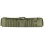 NcSTAR Rifle Case Shooting Mat, 48" Rifle Case, Unfolds to 66" Shooter's Mat, Nylon, Green, Exterior PALS Webbing, Includes Backpack Shoulder Straps