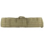 NcSTAR Rifle Case Shooting Mat, 48" Rifle Case, Unfolds to 66" Shooter's Mat, Nylon, Tan, Exterior PALS Webbing, Includes Backpack Shoulder Straps