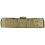 NcSTAR Rifle Case Shooting Mat, 48" Rifle Case, Unfolds to 66" Shooter's Mat, Nylon, Tan, Exterior PALS Webbing, Includes Backpack Shoulder Straps