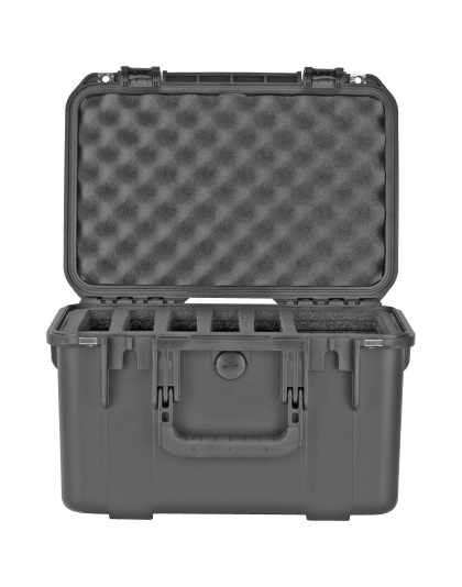 SKB Sports iSeries, Four Handgun, Polypropylene Copolymer Resin, Black Color, 16.00" L x 10.00" W x 10.00" D