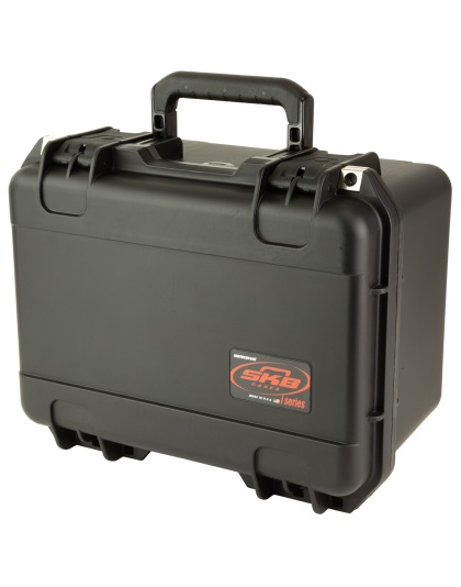 SKB Sports i-Series, Two Handgun Case, 15"x10.375", Polypropylene Copolymer Resin, Black, Holds 6 Magazines