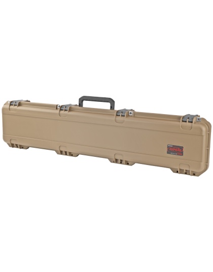 SKB Sports iSeries, Single Rifle, Rifle Case, Polypropylene Copolymer Resin, Tan Color, 49.00" L x 9.00" W x 5.00" D