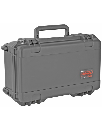 SKB Sports iSeries, Six Handgun, Polypropylene Copolymer Resin, Black Color, 20.40" L x 11.40" W x 7.50" D