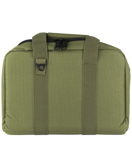 US PeaceKeeper Mini Range, Pistol Case, 12.75x8.75"x3", 600 Denier Polyester, Olive Drab Green