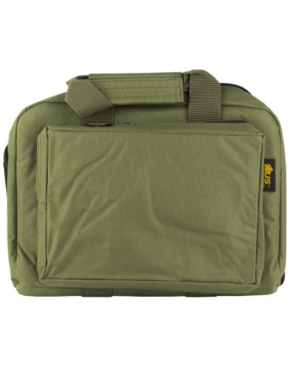 US PeaceKeeper Mini Range, Pistol Case, 12.75x8.75"x3", 600 Denier Polyester, Olive Drab Green