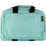 US PeaceKeeper Mini Range, Pistol Case, 12.75x8.75"x3", 600 Denier Polyester, Robins Egg Blue