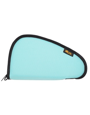 US PeaceKeeper Pistol Case, 11"x6", 600 Denier Polyester, Robin's Egg Blue