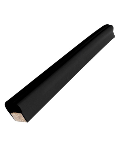 Dock Edge Piling Post Bumper - One End Capped - 6' - Black