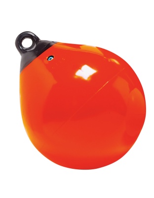 Taylor Made 15" Tuff End Inflatable Vinyl Buoy - Orange