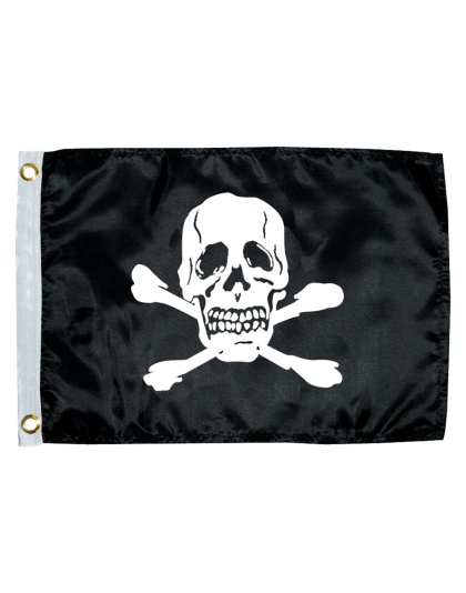 Taylor Made 12" x 18" Jolly Roger Novelty Flag